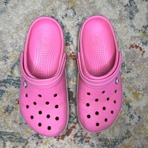 Women’s Pink Croc Clogs
